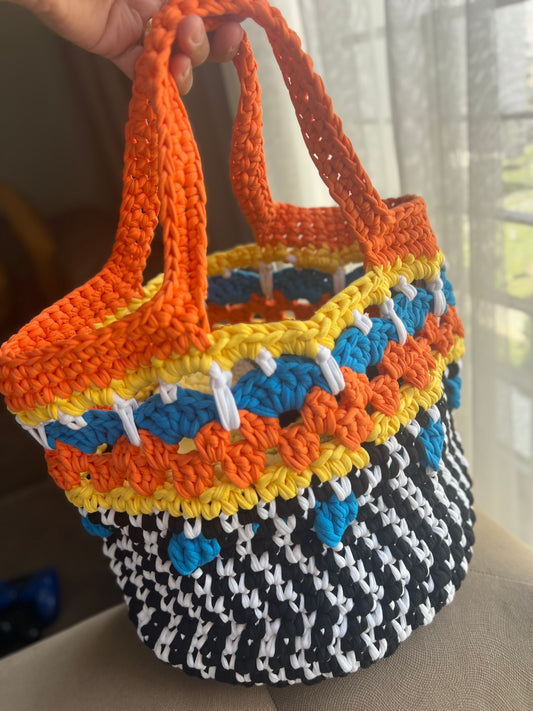 Kilim Basket bag